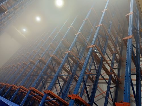 12 Meters Drive-in Pallet Racking System for Cold Storage