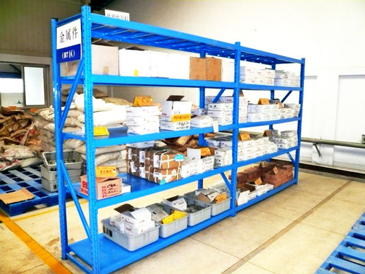 Tangan Loaded Produk Panjang Span Racking, Heavy Duty Racking Sistem