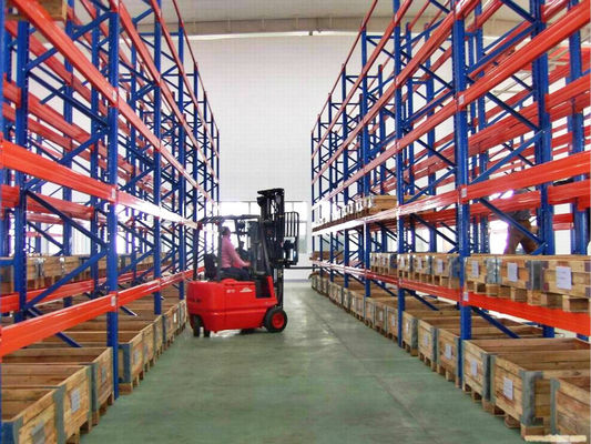 Konvensional Selektif Pallet Racking Untuk Gudang, Multi Tier Rak