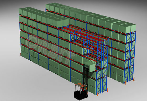 Системы вешалки промышленного пакгауза стальные, разносторонний селективный шкаф паллета