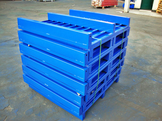 저장 취급을 위한 재사용할 수 있는 반환할 수 있는 헤비급 산업 금속 깔판