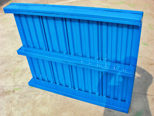 Páletes de aço fortes de pouco peso de Rackable do ambiente para industrial