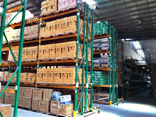 Sơn tĩnh điện Kết thúc Pallet chọn lọc thông thường Kệ kệ đa cấp