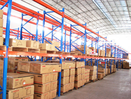 ชั้นวางของ 2/3 ชั้น 2000kg ที่เลือกสำหรับชั้นวางสินค้าที่จัดเก็บในกล่อง