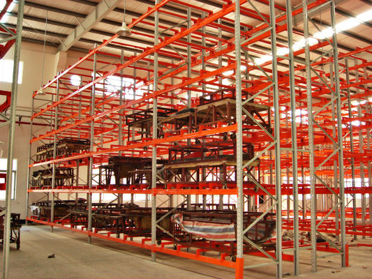 Hauts supports de stockage de palette de cube, rayonnage de niveau multi de support de palette