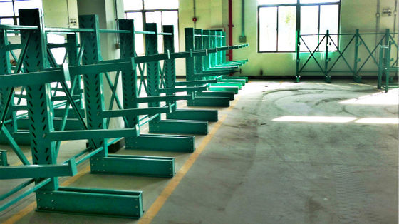 De Verf van de poederlaag beëindigt de Rekken van het Cantilevertimmerhout, Metaal het Rekken Systeem