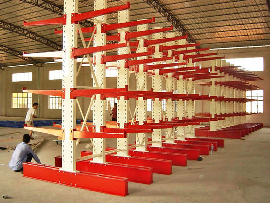 स्टील / लकड़ी शबाना के लिए एकल डबल पक्षीय ब्रैकट धमकी देकर मांगने प्रणाली