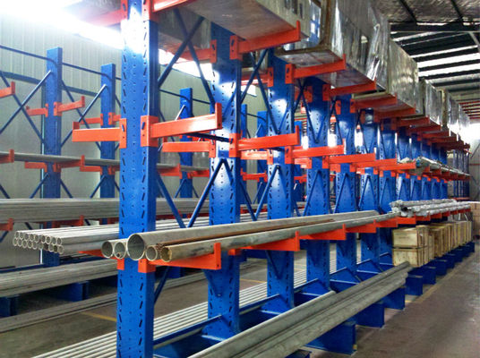 As cremalheiras longas do armazenamento do modilhão do período, escolhem/sistemas high-density tomadas partido dobro do racking