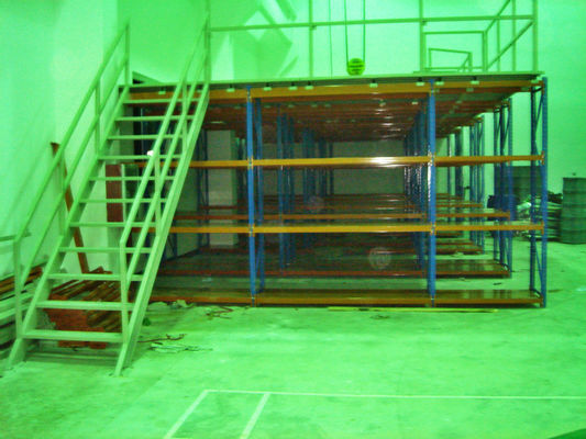 Multi- Schicht-Pulver-Beschichtungs-Gestell stützte Zwischengeschoss mit Gehwegen