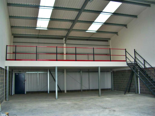 L'acciaio per costruzioni edili ha alzato il pavimento di mezzanino di stoccaggio, 1 livello/2 livelli/3 livelli