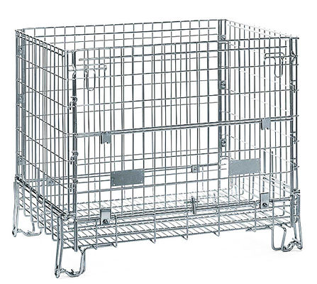 ก้านแท่นวางสินค้าแบบก้านตะแกรงแบบพับได้พร้อมผิวเคลือบสังกะสี