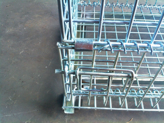 Alambre de acero soldado con autógena Mesh Pallet Cage