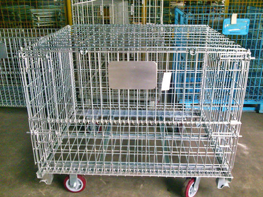 Zinchi la gabbia rigida della rete metallica di rotolamento di rivestimento con i freni a pedale/macchine per colata continua