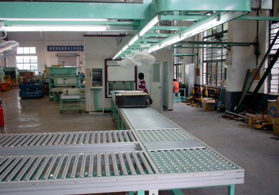 400, 500, 600mm 수송 판지를 위한 넓은 힘 롤러 컨베이어 및 상자