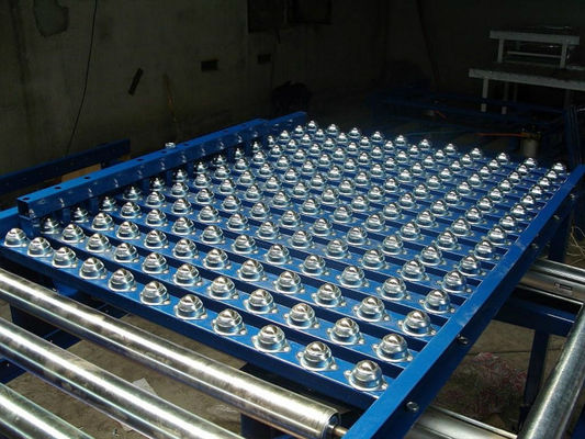 Transporte de rolo da gravidade do transporte, cinza padrão/transporte de rolo pálete do zinco