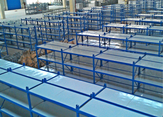 คลังเก็บสินค้าหน้าแรก Garages Ultima Longspan Shelving แผ่นรีดเย็น