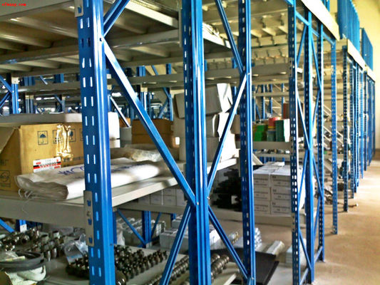 คลังเก็บสินค้าหน้าแรก Garages Ultima Longspan Shelving แผ่นรีดเย็น