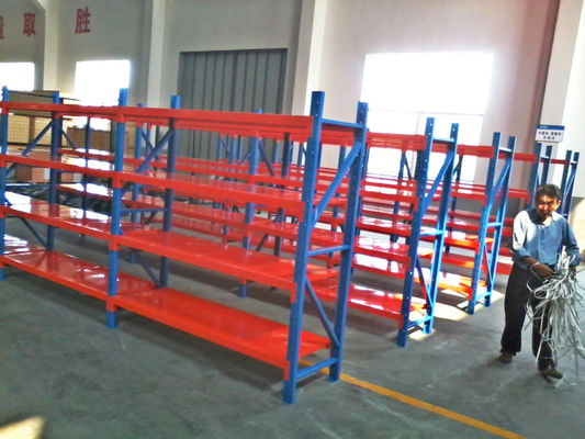 คลังเก็บสินค้าหน้าแรก Garages Ultima Longspan Shelving แผ่นรีดเย็น