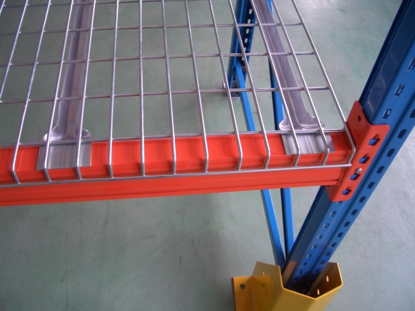 Welded Galvanized Wire Mesh Decking untuk Selective Pallet Racking ...
