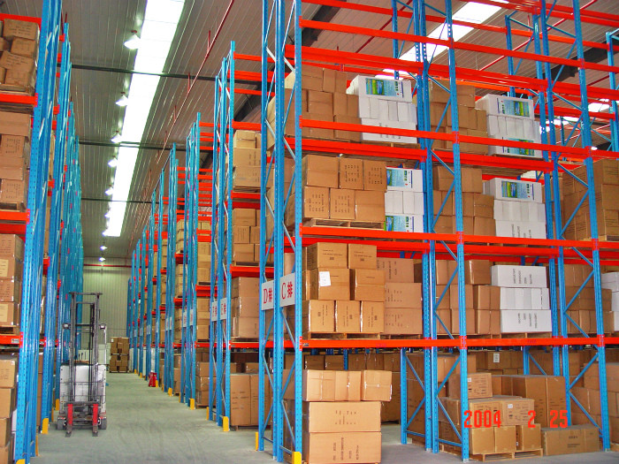 Do apoio forte da carga de 5 níveis racking resistente da pálete para o ...