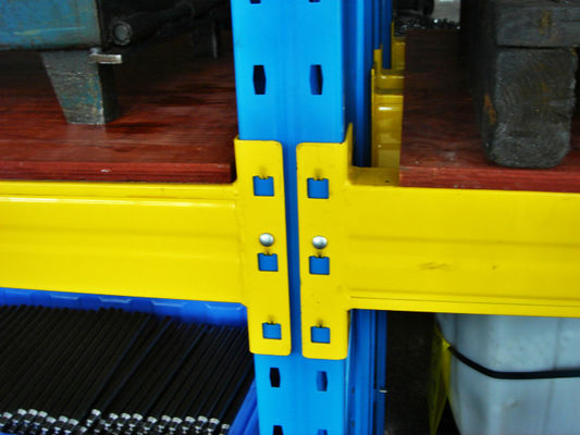 Blue And Orange Racking