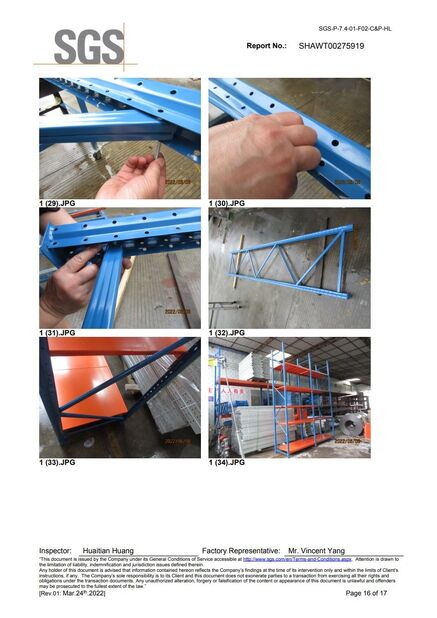 CINA Guangdong ORBIT Metal Products Co., Ltd Sertifikasi